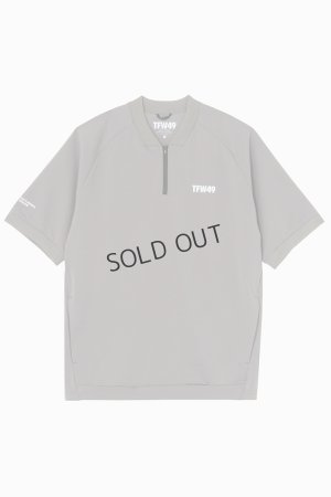 画像1: {SOLD}TFW49 ティーエフダブリューフォーティーナイン HALF ZIP SWEAT S/S CREW{-BES}