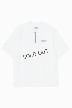画像1: {SOLD}TFW49 ティーエフダブリューフォーティーナイン HALF ZIP SWEAT S/S CREW{-BES}
