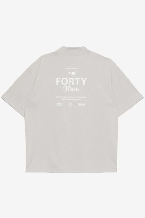 画像2: TFW49 ティーエフダブリューフォーティーナイン HALF MOCKNECK TEE{-BEA}