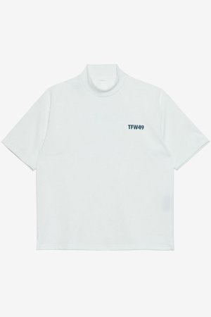 画像1: TFW49 ティーエフダブリューフォーティーナイン HALF MOCKNECK TEE{-BEA}