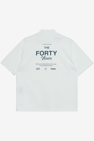 画像2: TFW49 ティーエフダブリューフォーティーナイン HALF MOCKNECK TEE{-BEA}