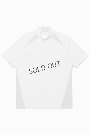 画像1: {SOLD}TFW49 ティーエフダブリューフォーティーナイン SIDE PANEL SHORT SLEEVE MOCKNECK{-BEA}