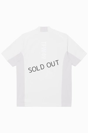 画像2: {SOLD}TFW49 ティーエフダブリューフォーティーナイン SIDE PANEL SHORT SLEEVE MOCKNECK{-BEA}