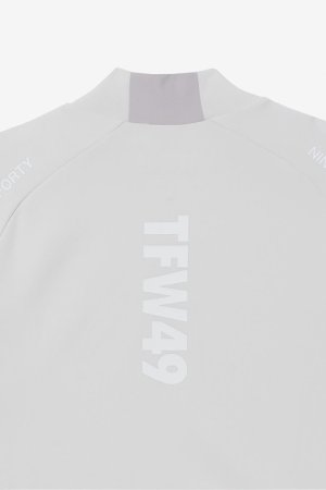 画像8: TFW49 ティーエフダブリューフォーティーナイン SIDE PANEL SHORT SLEEVE MOCKNECK{-BEA}