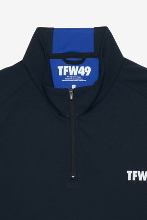 画像3: TFW49 ティーエフダブリューフォーティーナイン HALF ZIP SS MOCKNECK{-BEA}