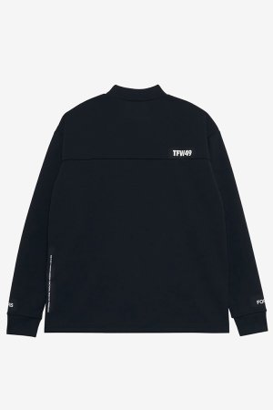 画像2: TFW49 ティーエフダブリューフォーティーナイン WIDE LONG SLEEVE MOCKNECK TEE{-BEA}