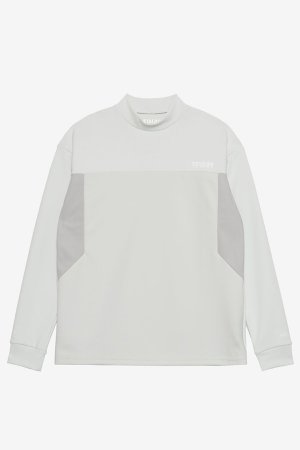 画像1: TFW49 ティーエフダブリューフォーティーナイン WIDE LONG SLEEVE MOCKNECK TEE{-BEA}