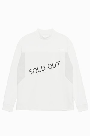 画像1: {SOLD}TFW49 ティーエフダブリューフォーティーナイン WIDE LONG SLEEVE MOCKNECK TEE{-BEA}