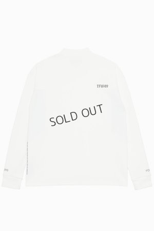 画像2: {SOLD}TFW49 ティーエフダブリューフォーティーナイン WIDE LONG SLEEVE MOCKNECK TEE{-BEA}
