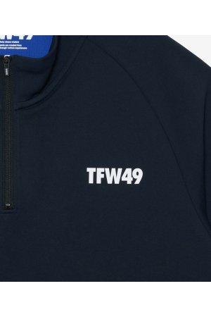 画像4: TFW49 ティーエフダブリューフォーティーナイン MOCK NECK HALF ZIP L/S TEE{-BEA}