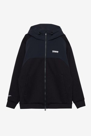 画像1: TFW49 ティーエフダブリューフォーティーナイン CARDBOARD MATERIAL FULL ZIP HOODIE{-BEA}