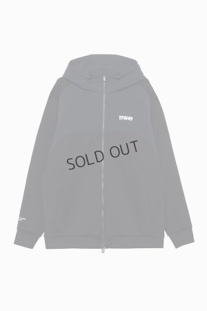 画像1: {SOLD}TFW49 ティーエフダブリューフォーティーナイン CARDBOARD MATERIAL FULL ZIP HOODIE{-BEA}