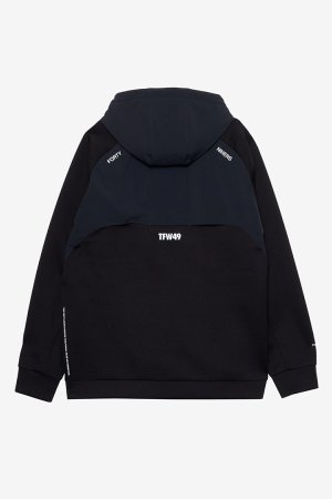 画像2: TFW49 ティーエフダブリューフォーティーナイン CARDBOARD MATERIAL FULL ZIP HOODIE{-BEA}