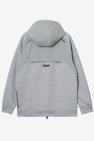 画像2: TFW49 ティーエフダブリューフォーティーナイン CARDBOARD MATERIAL FULL ZIP HOODIE{-BFA}