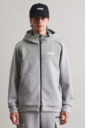 画像3: TFW49 ティーエフダブリューフォーティーナイン CARDBOARD MATERIAL FULL ZIP HOODIE{-BFA}