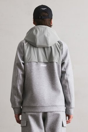 画像4: TFW49 ティーエフダブリューフォーティーナイン CARDBOARD MATERIAL FULL ZIP HOODIE{-BFA}