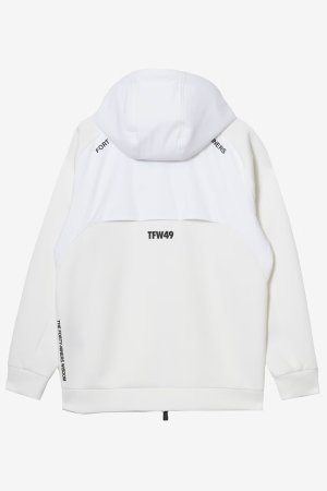 画像2: TFW49 ティーエフダブリューフォーティーナイン CARDBOARD MATERIAL FULL ZIP HOODIE{-BFA}