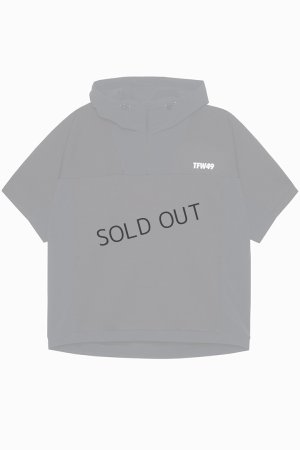 画像1: {SOLD}TFW49 ティーエフダブリューフォーティーナイン CARDBOARD MATERIAL SHORT SLEEVE HOODIE{-BEA}
