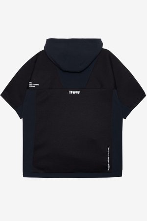 画像2: TFW49 ティーエフダブリューフォーティーナイン CARDBOARD MATERIAL SHORT SLEEVE HOODIE{-BEA}