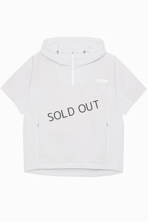 画像1: {SOLD}TFW49 ティーエフダブリューフォーティーナイン CARDBOARD MATERIAL SHORT SLEEVE HOODIE{-BEA}