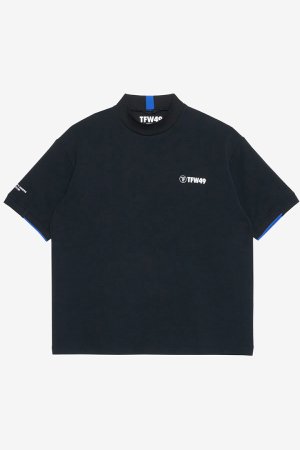 画像1: TFW49 ティーエフダブリューフォーティーナイン HALF MOCKNECK TEE{-BEA}