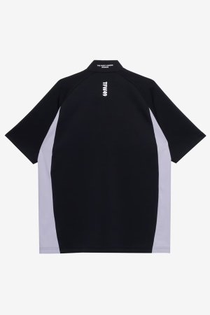 画像2: TFW49 ティーエフダブリューフォーティーナイン HALF ZIP S/S MOCK NECK{-BFS}