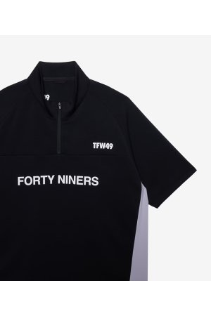 画像4: TFW49 ティーエフダブリューフォーティーナイン HALF ZIP S/S MOCK NECK{-BFS}
