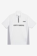 TFW49 ティーエフダブリューフォーティーナイン HALF ZIP S/S MOCK NECK{-BFS}
