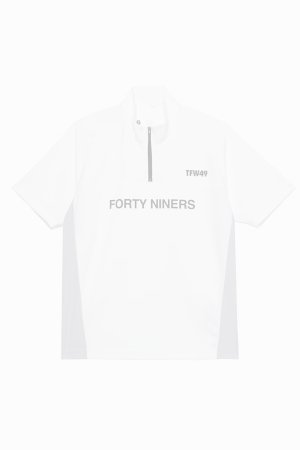 画像1:  {SOLD} TFW49 ティーエフダブリューフォーティーナイン HALF ZIP S/S MOCK NECK{-BFS}