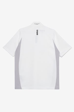画像2: TFW49 ティーエフダブリューフォーティーナイン HALF ZIP S/S MOCK NECK{-BFS}