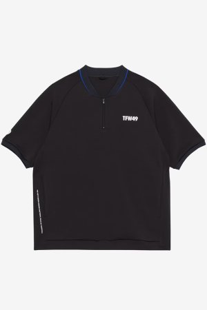 画像1: TFW49 ティーエフダブリューフォーティーナイン LIGHT WEIGHT SWEAT HALF SLEEVE CREW NECK{-BFS}