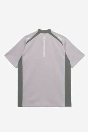 画像2: TFW49 ティーエフダブリューフォーティーナイン SIDE PANEL SHORT SLEEVE MOCKNECK{-BFS}