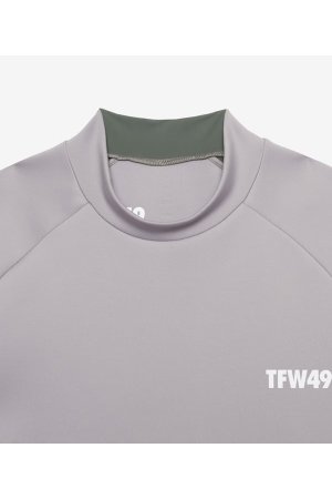 画像3: TFW49 ティーエフダブリューフォーティーナイン SIDE PANEL SHORT SLEEVE MOCKNECK{-BFS}