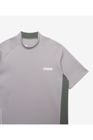 画像4: TFW49 ティーエフダブリューフォーティーナイン SIDE PANEL SHORT SLEEVE MOCKNECK{-BFS}