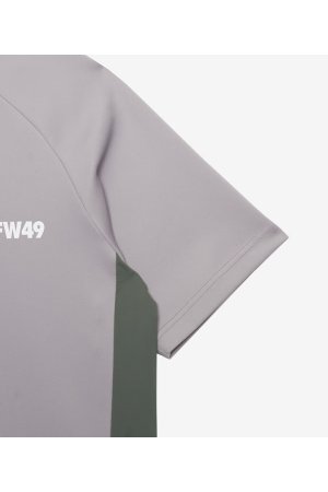 画像6: TFW49 ティーエフダブリューフォーティーナイン SIDE PANEL SHORT SLEEVE MOCKNECK{-BFS}