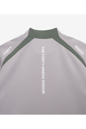 画像10: TFW49 ティーエフダブリューフォーティーナイン SIDE PANEL SHORT SLEEVE MOCKNECK{-BFS}