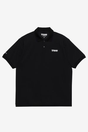 画像1: TFW49 ティーエフダブリューフォーティーナイン SIGNATURE SS REGULAR POLO {-BFS}