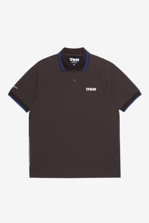 画像1: TFW49 ティーエフダブリューフォーティーナイン LUXURY POLO SHIRT{-BFS}
