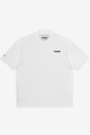 画像1: TFW49 ティーエフダブリューフォーティーナイン RELAX MOCK NECK T{-BFS}