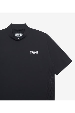 画像3: TFW49 ティーエフダブリューフォーティーナイン PUNCHED MESH HALF MOCKNECK T{-BFS}