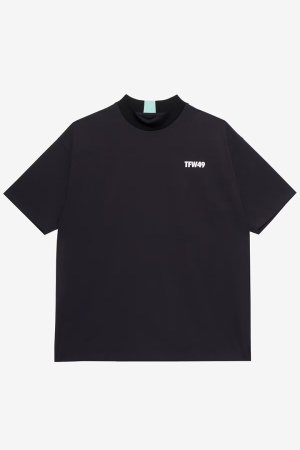画像1: TFW49 ティーエフダブリューフォーティーナイン HALF MOCKNECK TEE{-BFS}