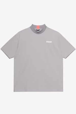 画像1: TFW49 ティーエフダブリューフォーティーナイン HALF MOCKNECK TEE{-BFS}