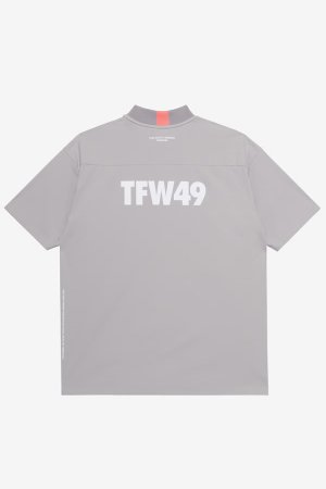 画像2: TFW49 ティーエフダブリューフォーティーナイン HALF MOCKNECK TEE{-BFS}