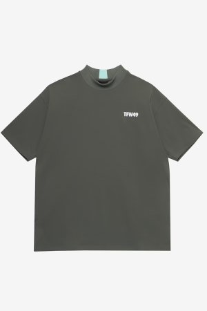 画像1: TFW49 ティーエフダブリューフォーティーナイン HALF MOCKNECK TEE{-BFS}