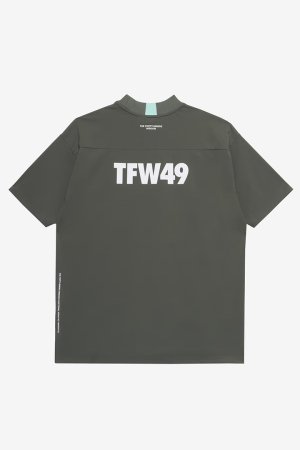 画像2: TFW49 ティーエフダブリューフォーティーナイン HALF MOCKNECK TEE{-BFS}