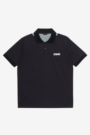 画像1: TFW49 ティーエフダブリューフォーティーナイン LUXURY REGULAR POLO{-BFS}