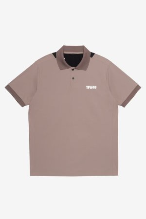 画像1: TFW49 ティーエフダブリューフォーティーナイン LUXURY REGULAR POLO{-BFS}