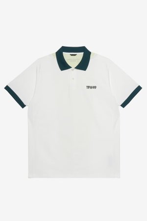 画像1: TFW49 ティーエフダブリューフォーティーナイン LUXURY REGULAR POLO{-BFS}