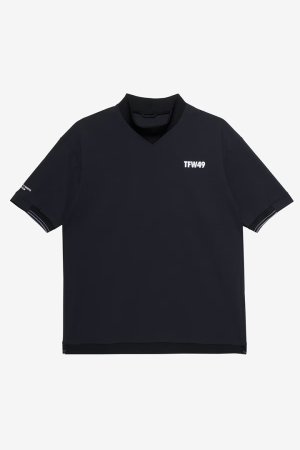 画像1: TFW49 ティーエフダブリューフォーティーナイン RELAX HALF MOCKNECK TEE{-BFS}