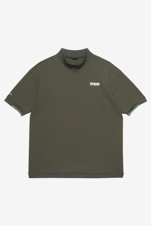 画像1: TFW49 ティーエフダブリューフォーティーナイン RELAX HALF MOCKNECK TEE{-BFS}